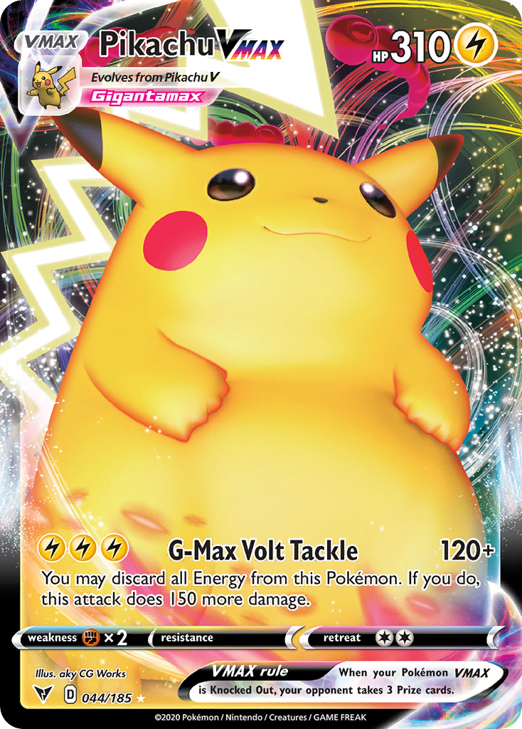 Vivid Voltage Pikachu VMAX #44/185